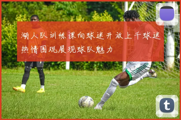 湖人队训练课向球迷开放上千球迷热情围观展现球队魅力